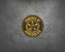 Powerd by Aircooled Decal Old School Bus Bug Dragracing Car Collante Sticker