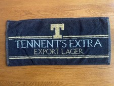 Tennents Extra Export Lager Beer / Bar Towel