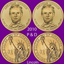 2010 Abraham Lincoln P & D 2