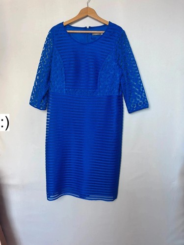 Libra cobalt blue shift dress - libra,