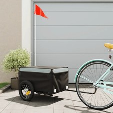 WALPLUS Bike Trailer Black