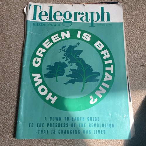 Telegraph weekend magazine - weekend, 23
