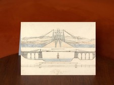 Plan of a Chain Bridge Now