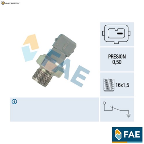 Oil pressure switch - oil,