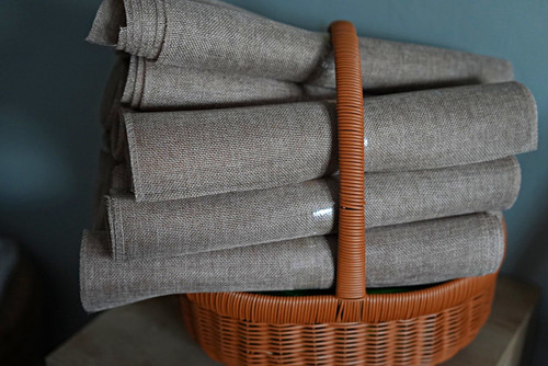 Hessian natural beige fabric - hessian,