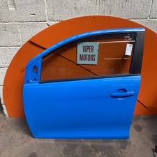 Peugeot 108 Door Passengers Nearside Front French Blue EQQ 5 Door 2014-2022 PK66