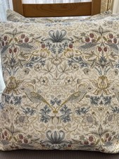 William Morris By Clarke And Clarke Strawberry Thief Cushion Covers Set Of 2