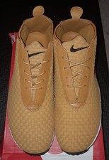 Nike Air Footscape 637162-700 Mens Uk 10 Woven Chukka Mustard OG Box