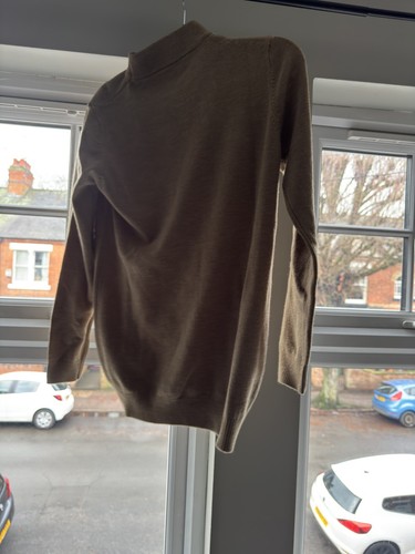 Mens beige cashmere - mens, turtle