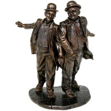 Bronze Laurel & Hardy Statue