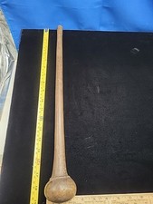 African Tribal Zulu Knobkerry or Maasai Rungu Throwing Stick Beaded Ceremonial S