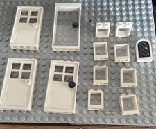Lego White Windows & Doors  