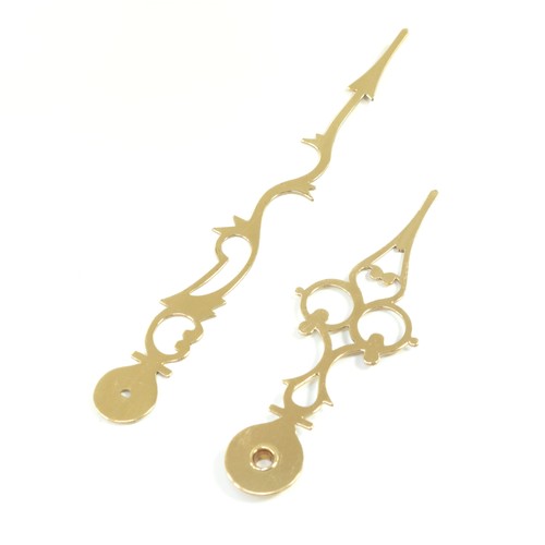 Grandfather brass clock - grandfather,