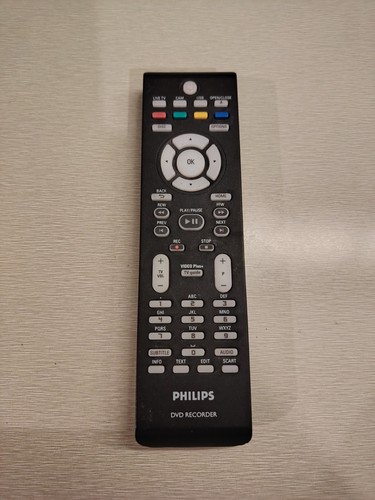 Philips dvd recorder remote - dvd,