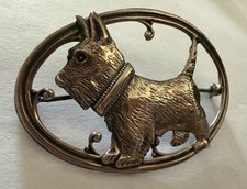 Vintage Antique Westie Cairn