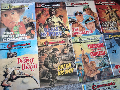 Commando comics job lot - comics,