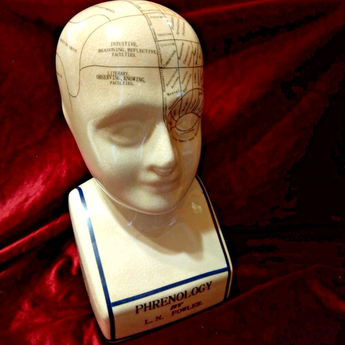 Phrenology head n fowler - head, l.n