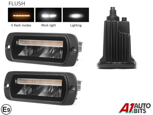 Led work flush - 5", recovery