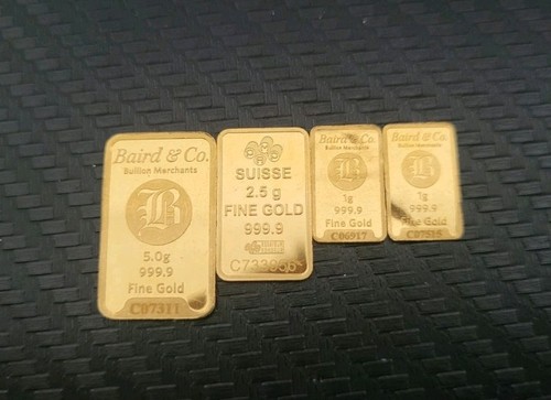 Gold bullion bar - gold,