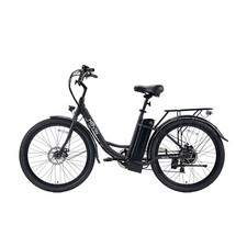 MOVIN C1 Electric City Bike 26" Wheels 36V 250W 55Km Range 25km/h E-Bike - Black