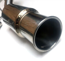 HONDA CIVIC TYPE R EP3 REAR BACK BOX EXHAUST BIG BORE KICKER SPOON 4" ROLL Z3730