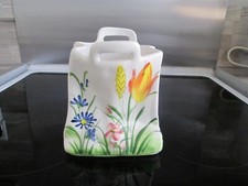 vintage ceramic Handbag Vase