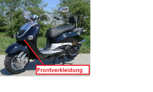 Front fairing zn50qt - fairing, zn50qt-h