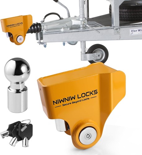 Heavy duty trailer hitch lock - heavy-duty,