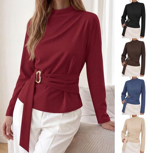 Womens autumn pullover blouse - womens,