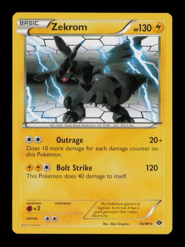 Zekrom rare nm - rare,