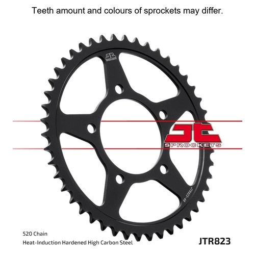 Steel rear sprocket - steel,