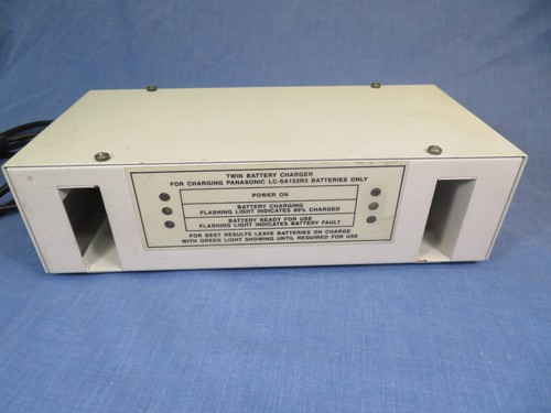 Twin battery charger for - battery,