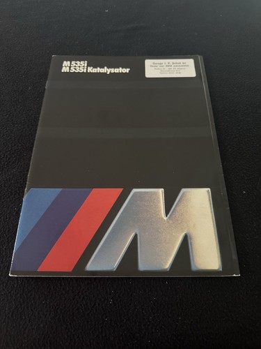 1985 bmw m535i european - bmw,