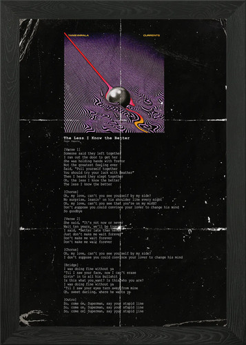 Tame impala framed wall art - tame,