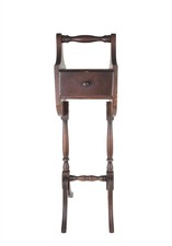Antique Solid Mahogany Smoking