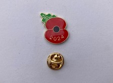 DATED 2024 POPPIE,PIN,BADGE