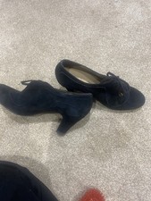 Russell &Bromley Black Suede