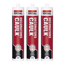 Soudal Decorators Caulk White