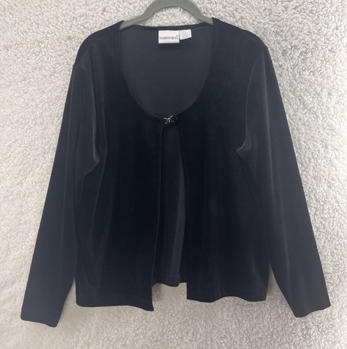 Vintage velvet cardigan - velvet,