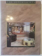 THE SUPERYACHTS VOLUME TWO 1989 Hardcover Trump Intro &Trump’s Yacht Featured
