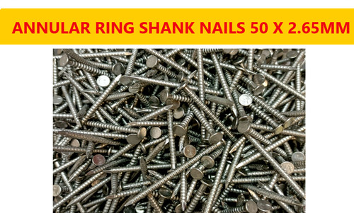 Annular ring shank nail - shank,