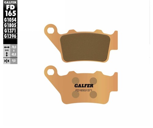 Galfer rear brake pads - galfer,