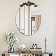 Ornate Glam Oval Wall Mirror