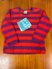 Katvig purple and red striped T-shirt size 1year