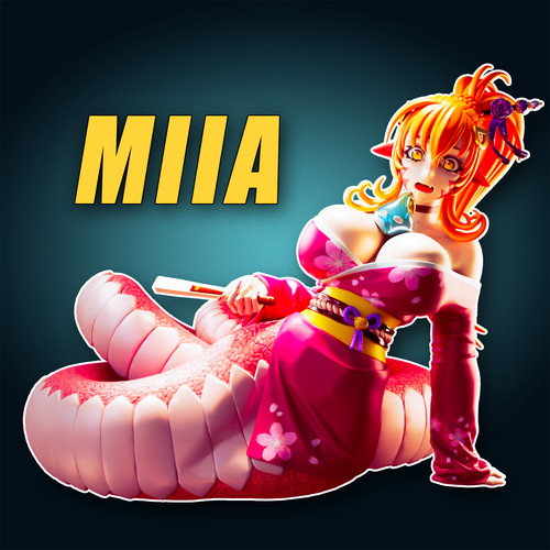 Miia snake monster musume girl - miia,