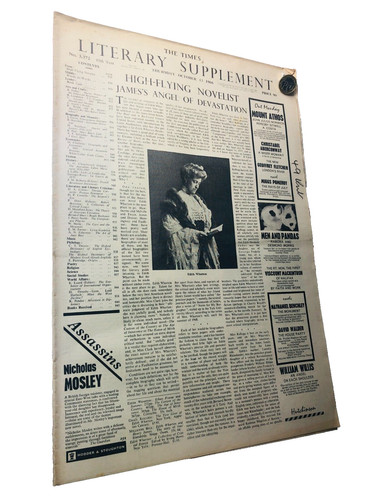 Newspaper the times literary - newspaper,