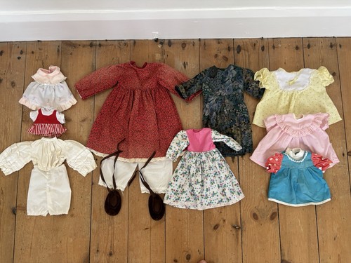 Job lot vintage dolls clothes - job,