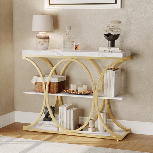 Tier wooden narrow console - wooden,