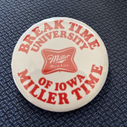Vintage badge miller high - miller, life