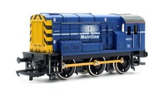 HORNBY 'OO' GAUGE R2007 MAINLINE BLUE CLASS 08 523 SHUNTER LOCOMOTIVE